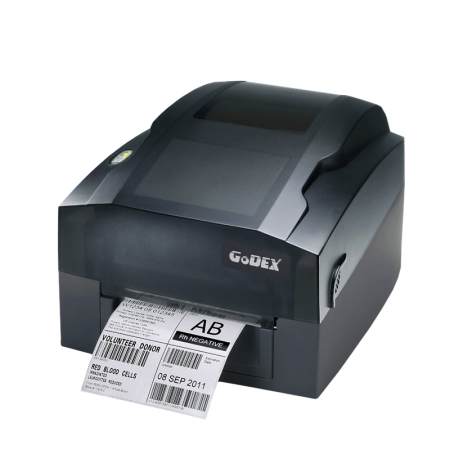 Термотрансферный принтер Godex G300UES 203 dpi, (полдюймовая втулка риббона), USB+RS232+Ethernet